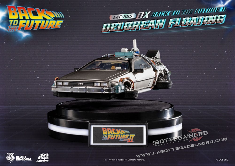 Back to the Future II - Floating DeLorean Deluxe Version 22cm - immagine 2