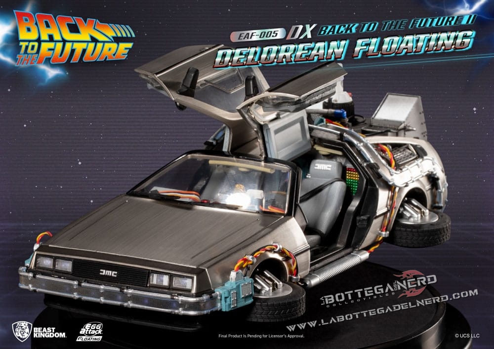 Back to the Future II - Floating DeLorean Deluxe Version 22cm - immagine 3