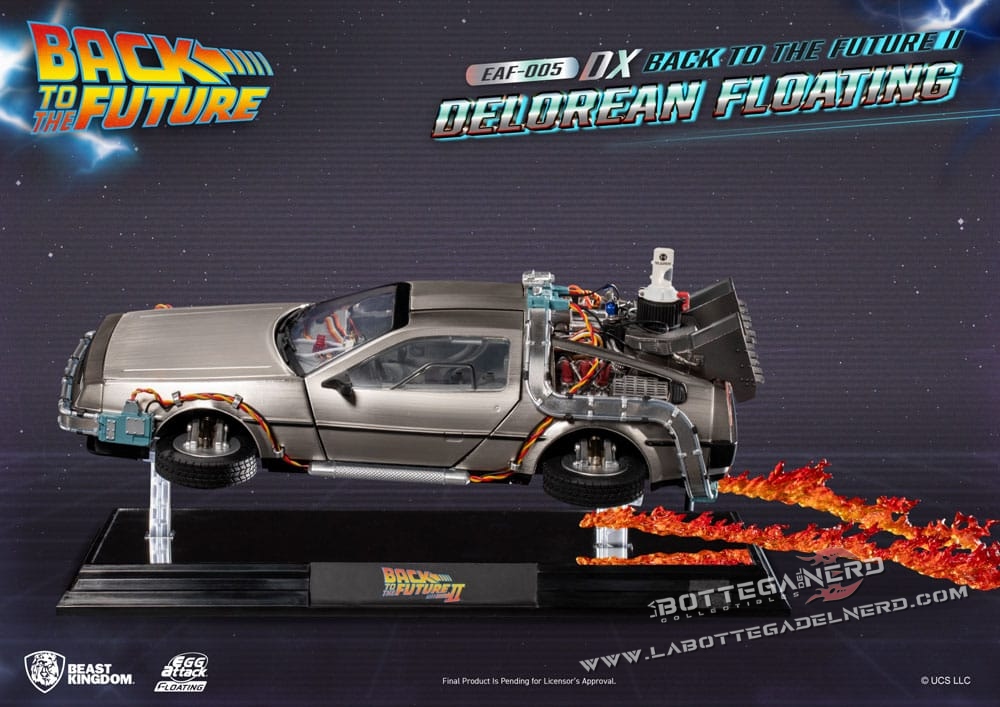 Back to the Future II - Floating DeLorean Deluxe Version 22cm - immagine 7