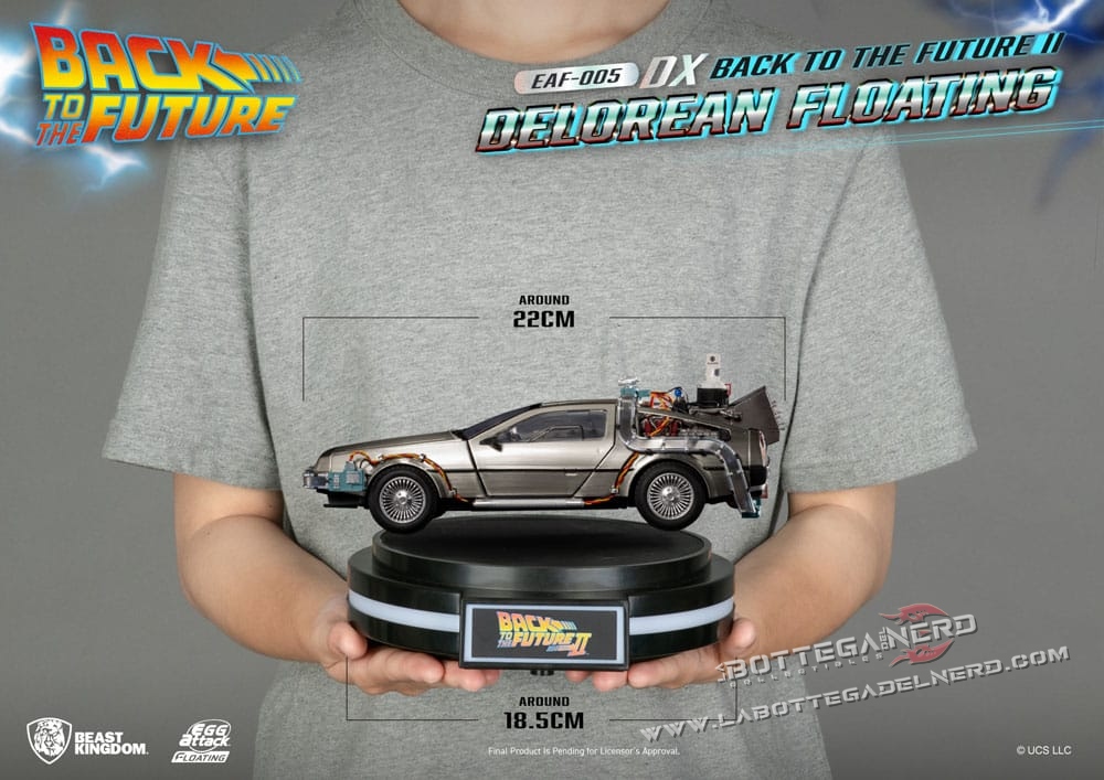 Back to the Future II - Floating DeLorean Deluxe Version 22cm - immagine 8