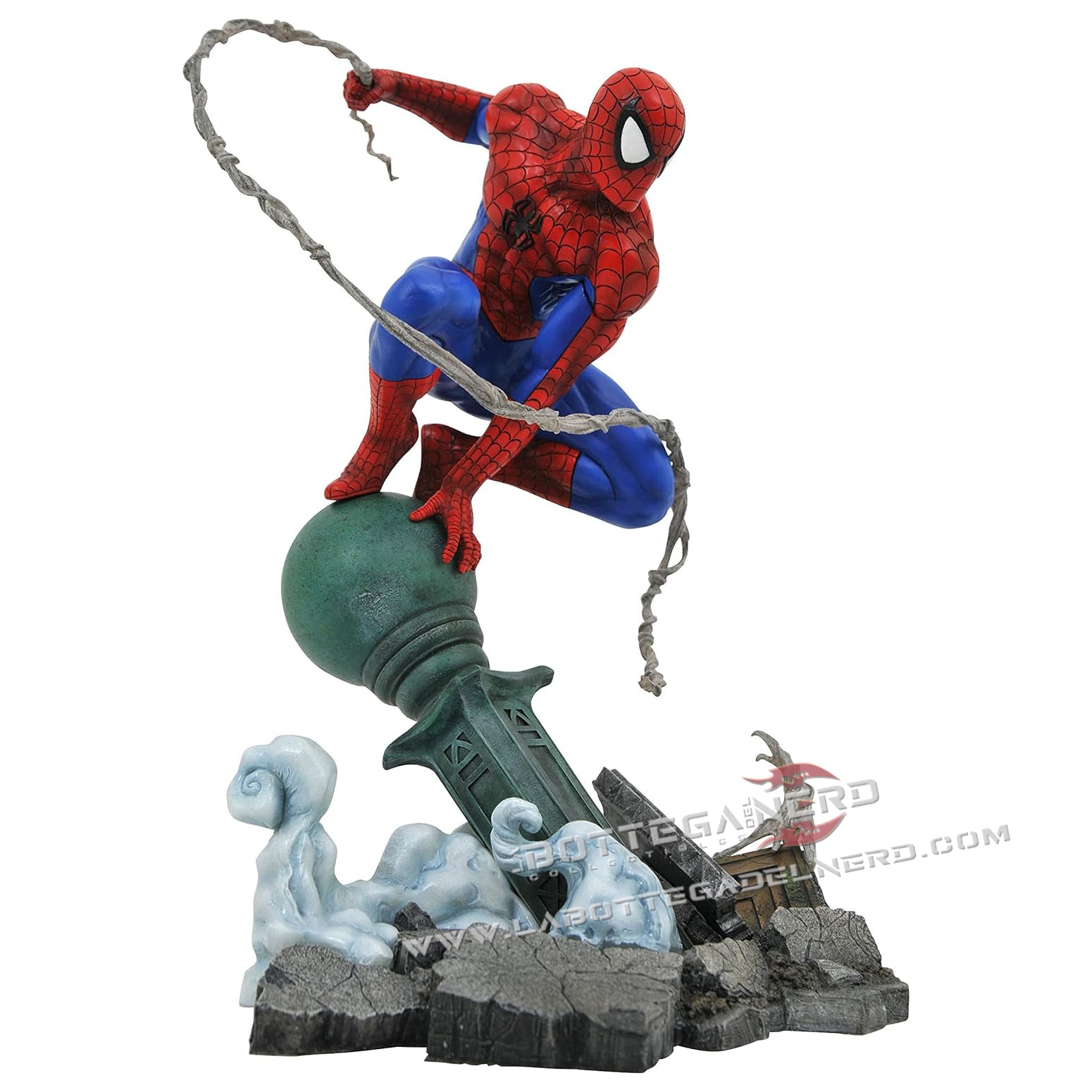 Marvel Comic - Gallery PVC Statue Spider-Man Lamppost 25cm