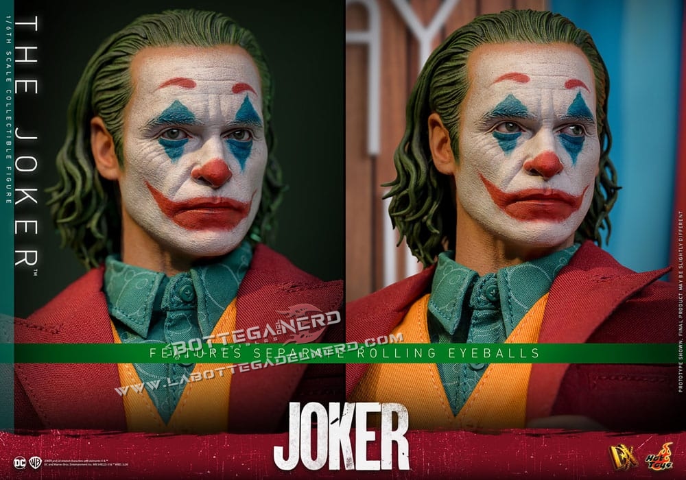 Joker - Movie Masterpiece Action Figure 1/6 The Joker 30cm - immagine 10