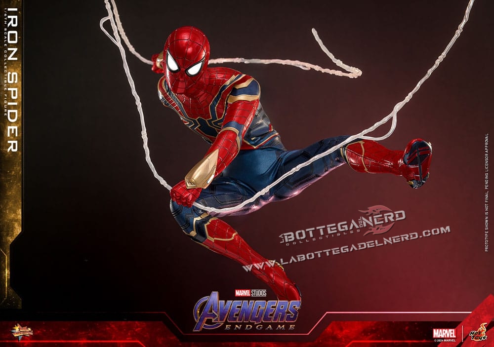 Avengers: Endgame - Action Figure 1/6 Iron Spider 28cm - immagine 6