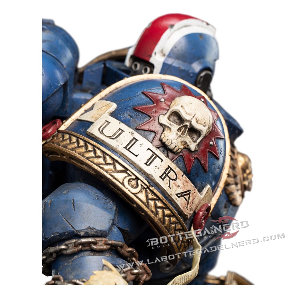 Warhammer 40K Space Marine 2 - Statue Lieutenant Titus Battleline 63cm - immagine 6