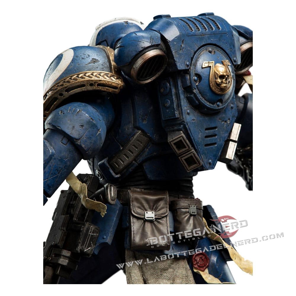 Warhammer 40K Space Marine 2 - Statue Lieutenant Titus Battleline 63cm - immagine 7