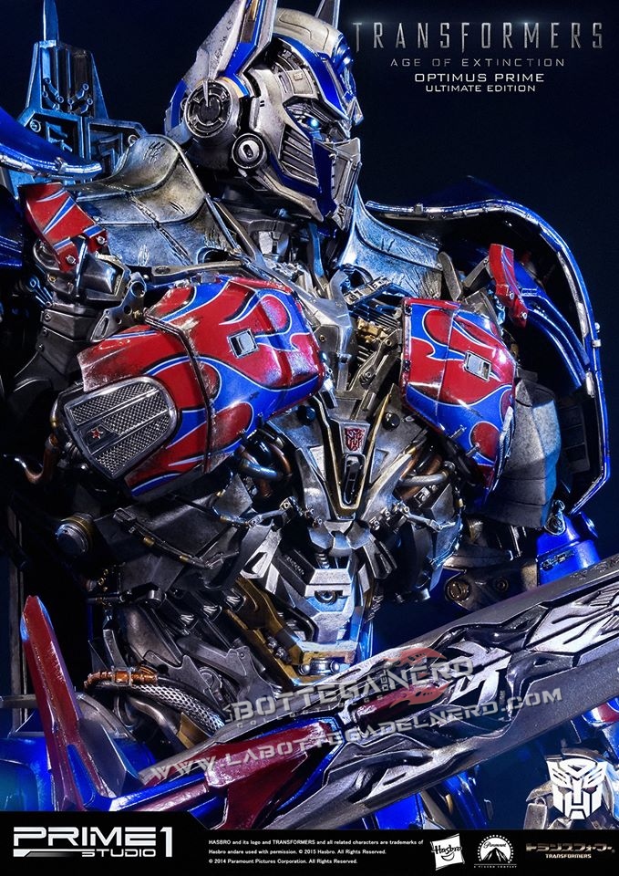 Transformers Age of Extinction - Statue Optimus Prime Ultimate Edition EX 72cm - immagine 10