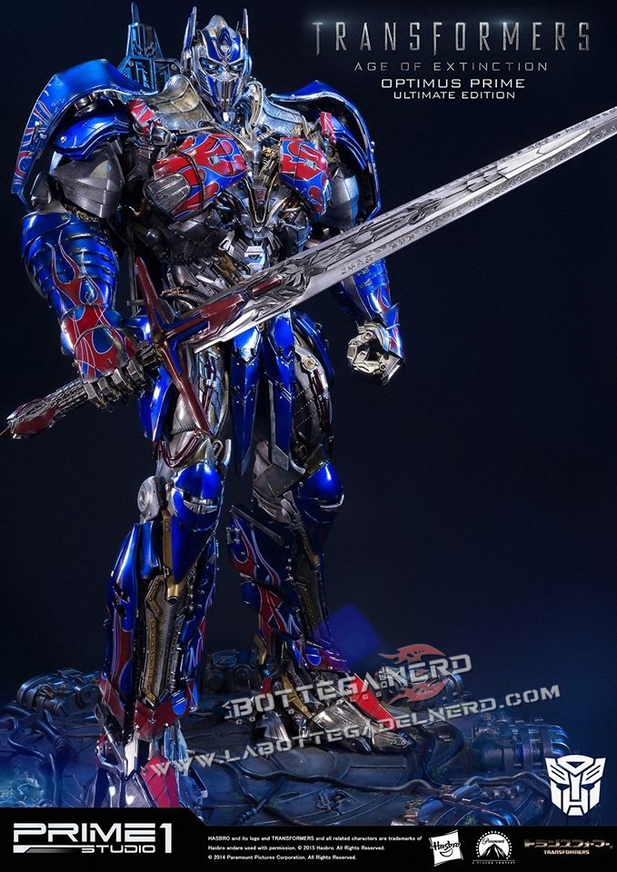 Transformers Age of Extinction - Statue Optimus Prime Ultimate Edition EX 72cm - immagine 2