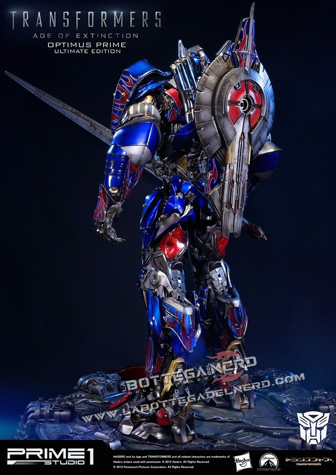 Transformers Age of Extinction - Statue Optimus Prime Ultimate Edition EX 72cm - immagine 6