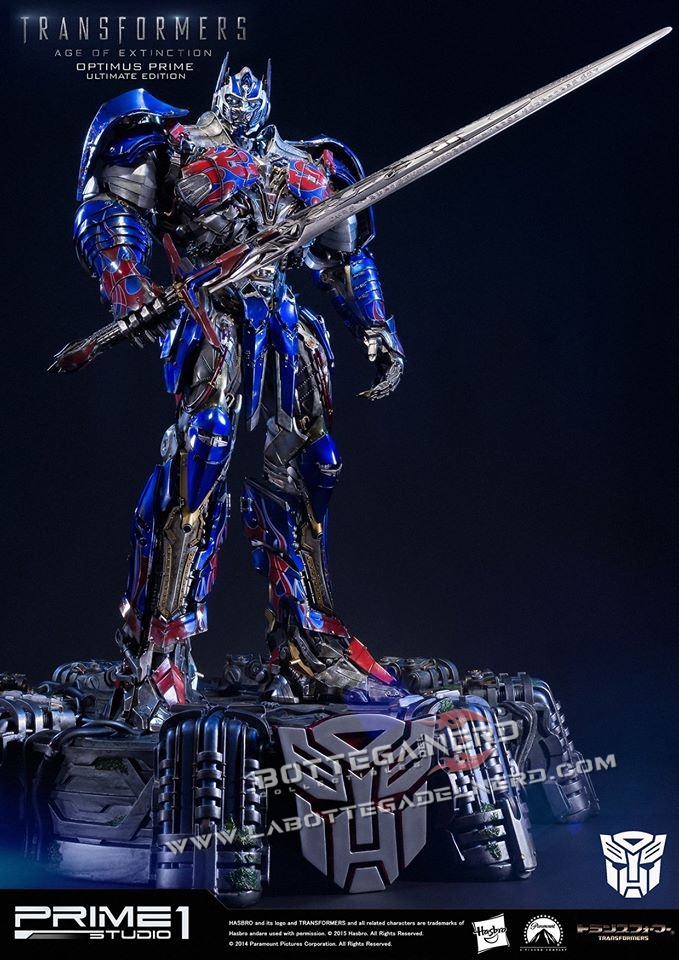 Transformers Age of Extinction - Statue Optimus Prime Ultimate Edition EX 72cm - immagine 4