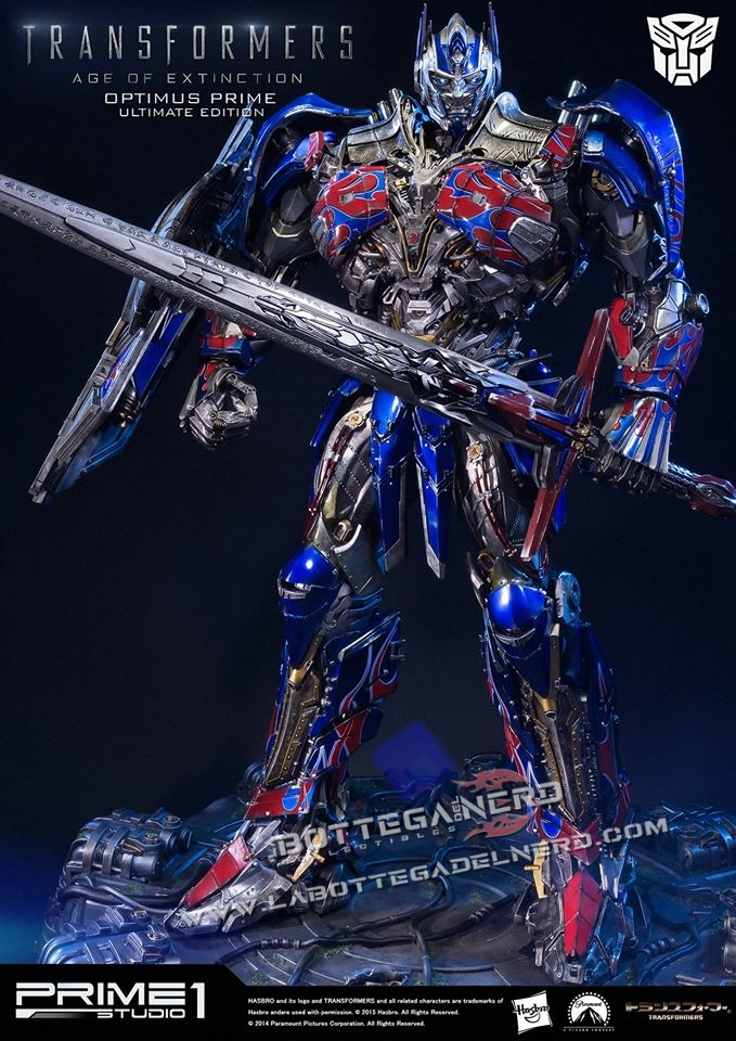 Transformers Age of Extinction - Statue Optimus Prime Ultimate Edition EX 72cm - immagine 3