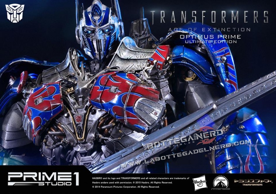 Transformers Age of Extinction - Statue Optimus Prime Ultimate Edition EX 72cm - immagine 9
