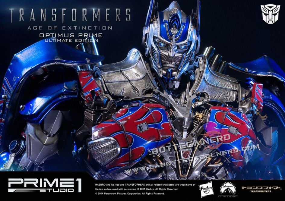 Transformers Age of Extinction - Statue Optimus Prime Ultimate Edition EX 72cm - immagine 8