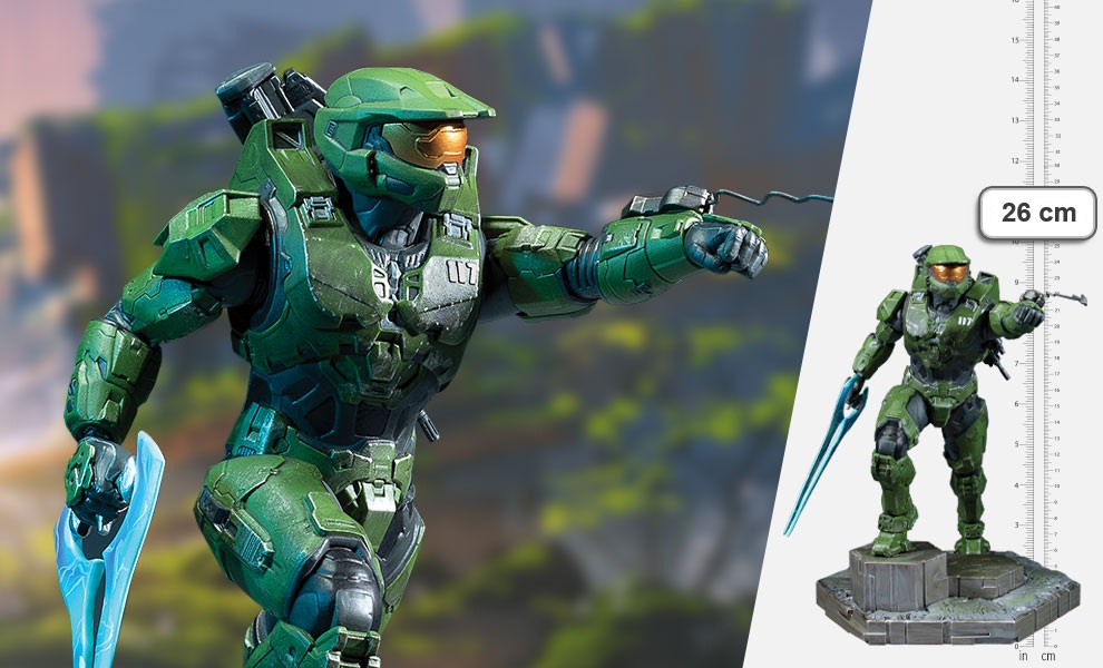Halo Infinite - PVC Statue Master Chief & Grappleshot 26cm - immagine 6
