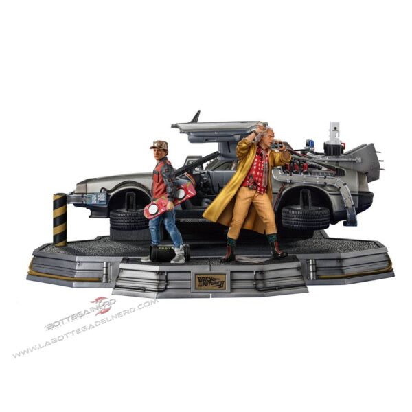 Back to the Future II - Art Scale Statue 1/10 DeLorean Deluxe 58cm
