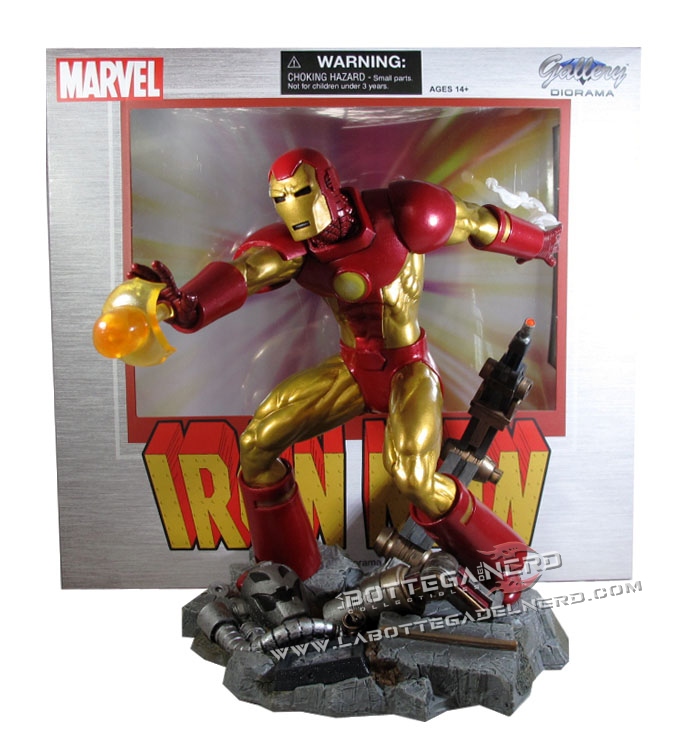 Marvel Comic - Gallery PVC Statue Iron Man Classic 23cm - immagine 2
