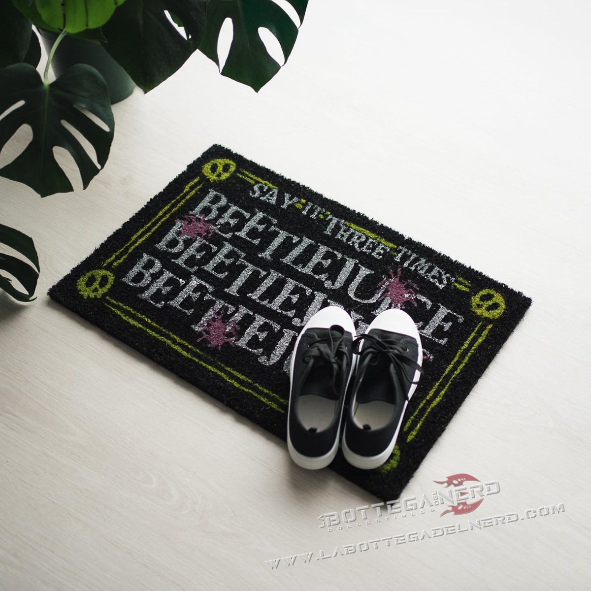 ZERBINO IN FIBRA - Beetlejuice Doormat 40x60 - immagine 2