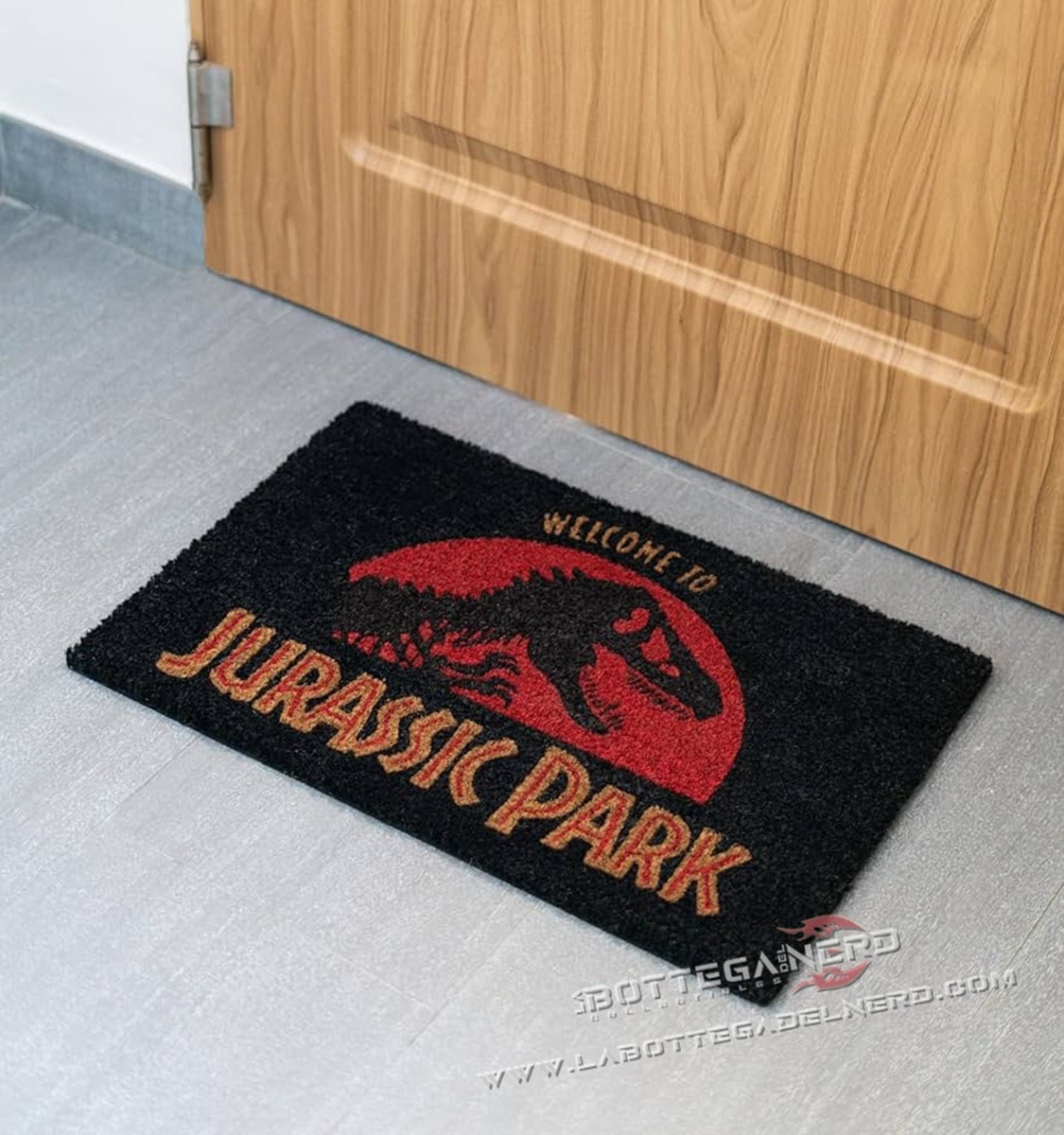 ZERBINO IN FIBRA – JURASSIC PARK 60×40