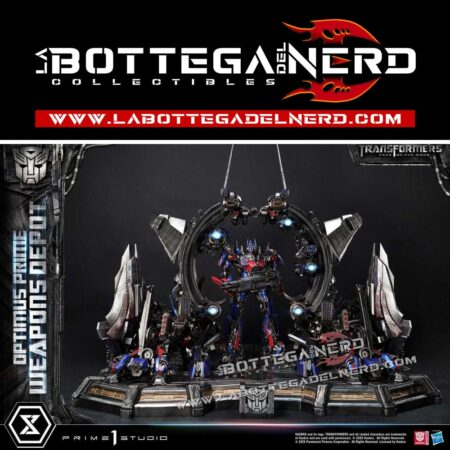 Transformers: Dark of the Moon - Museum Masterline Statue Optimus Prime Weapons Depot (Bonus Version) 127cm