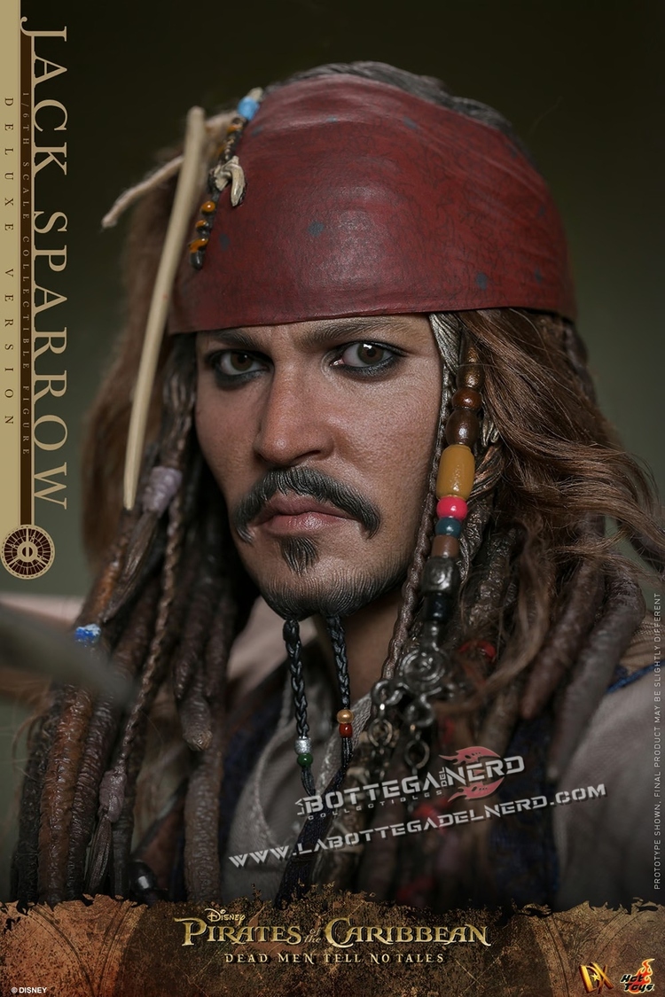 Pirates of the Caribbean - Jack Sparrow Action Figure Deluxe 30cm - immagine 3