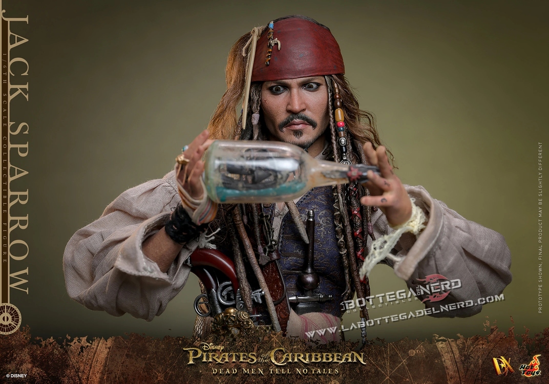 Pirates of the Caribbean - Jack Sparrow Action Figure 30cm - immagine 4