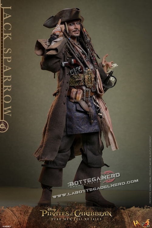 Pirates of the Caribbean - Jack Sparrow Action Figure 30cm - immagine 6