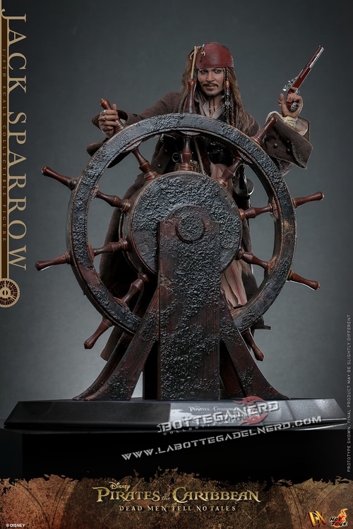 Pirates of the Caribbean - Jack Sparrow Action Figure 30cm - immagine 10