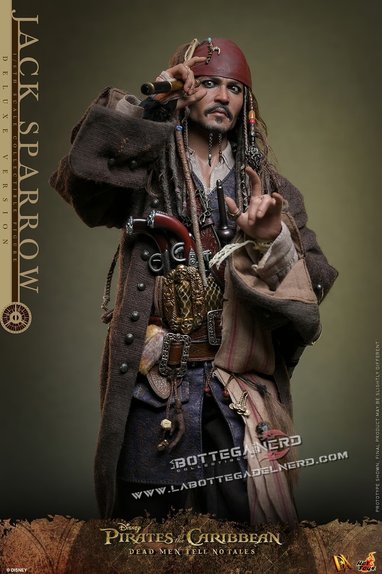 Pirates of the Caribbean - Jack Sparrow Action Figure Deluxe 30cm - immagine 10