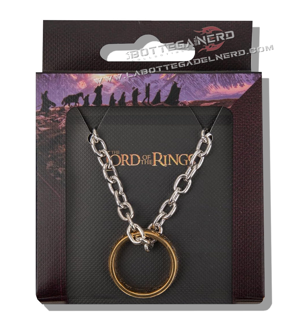 Il Signore degli Aanelli - Collana dell’Unico Anello "The One Ring"