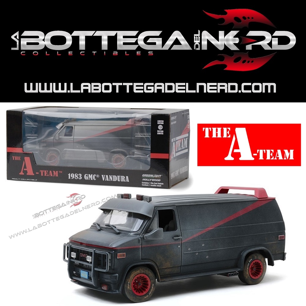 A-Team - Model 1/24 1983 GMC Vandura with Bullet Holes