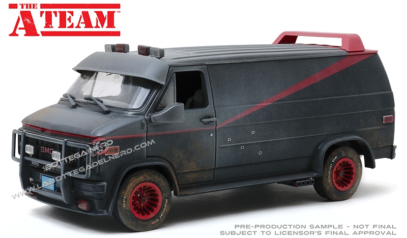 A-Team - Model 1/24 1983 GMC Vandura with Bullet Holes - immagine 2
