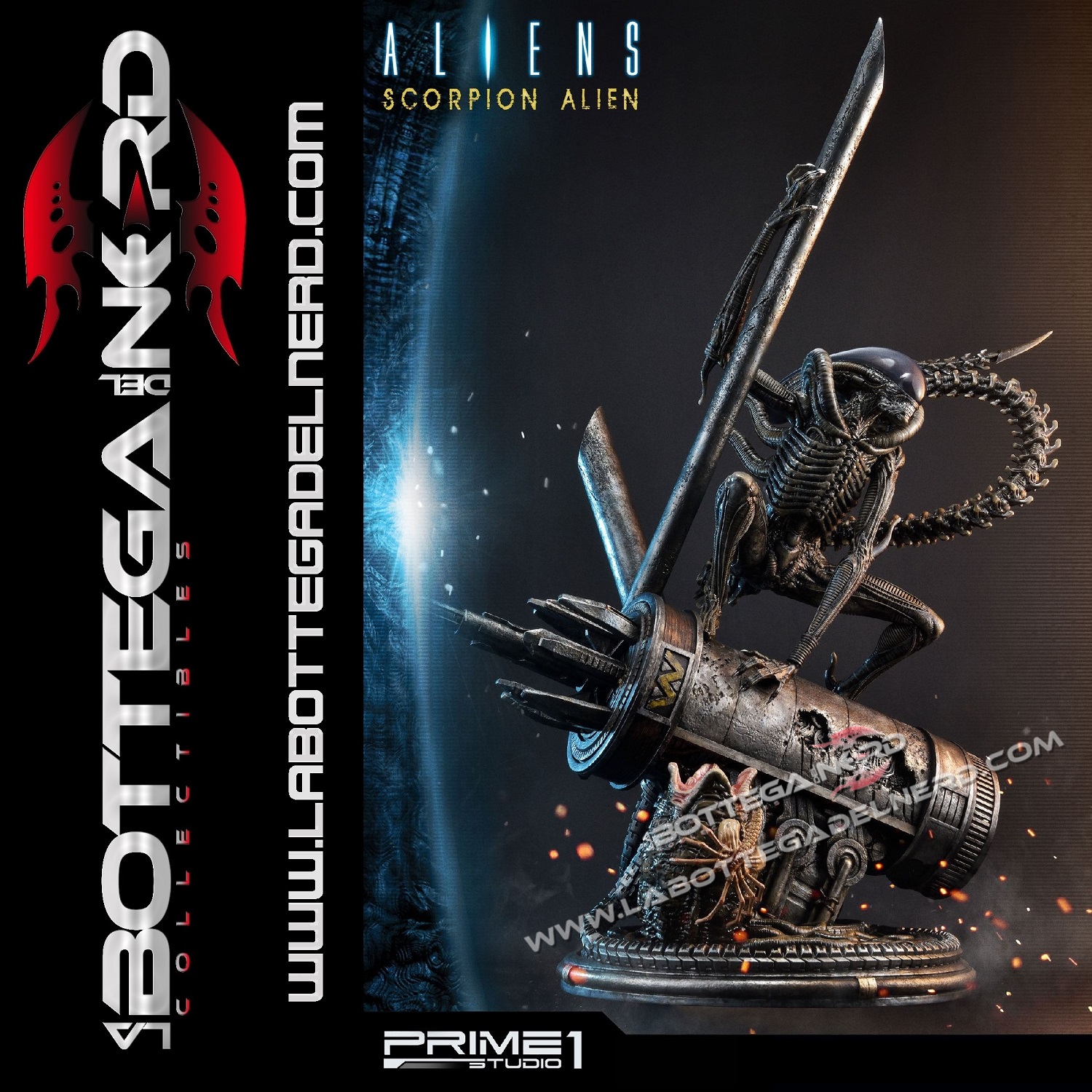 Alien - Statua 1/4 Scorpion Alien 99cm
