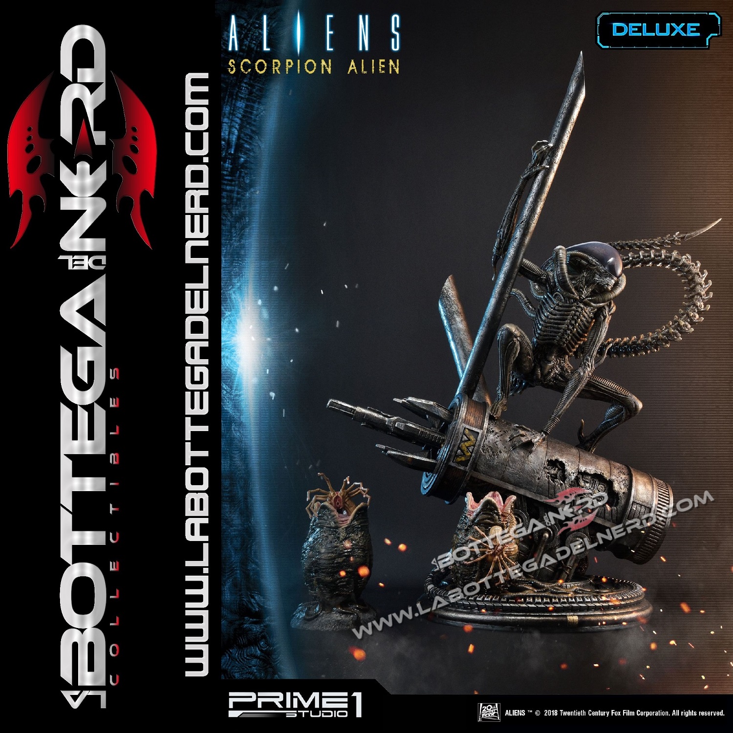 Alien - Statua 1/4 Scorpion Alien DELUXE 99cm