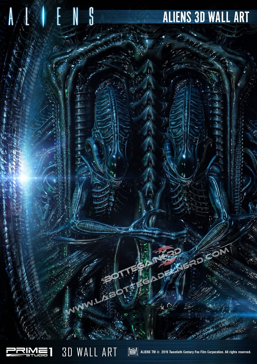 Aliens - 3D Wall Art (Bassorilievo) - immagine 2