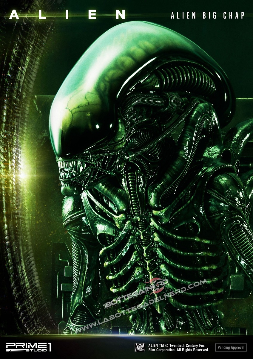 Alien - Museum Art Statue Alien Big Chap Action 88cm - immagine 7
