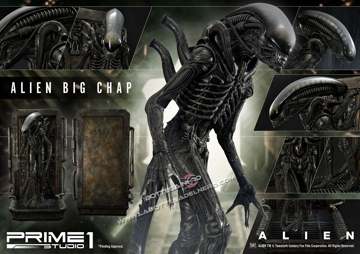 Alien - Museum Art Statue Alien Big Chap Action 88cm - immagine 3