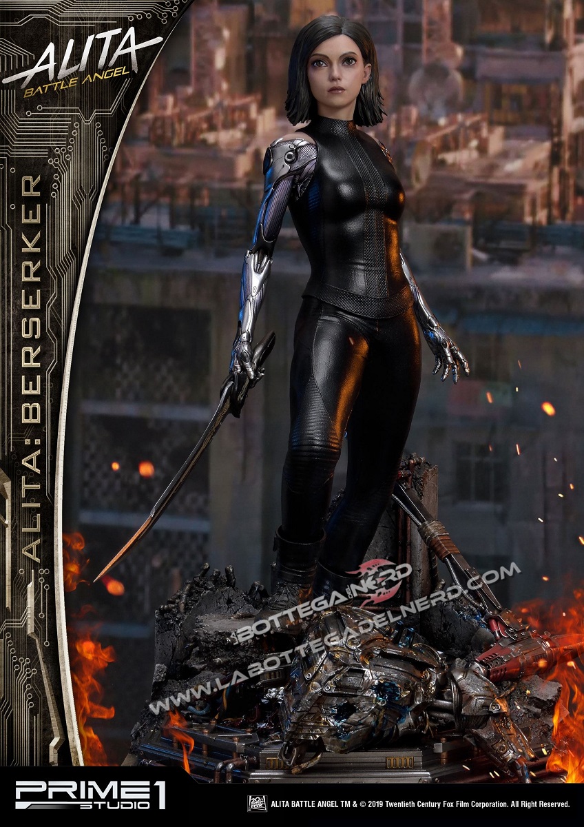 Alita: Battle Angel - Statua 1/4 Alita Berserker 64cm - immagine 5