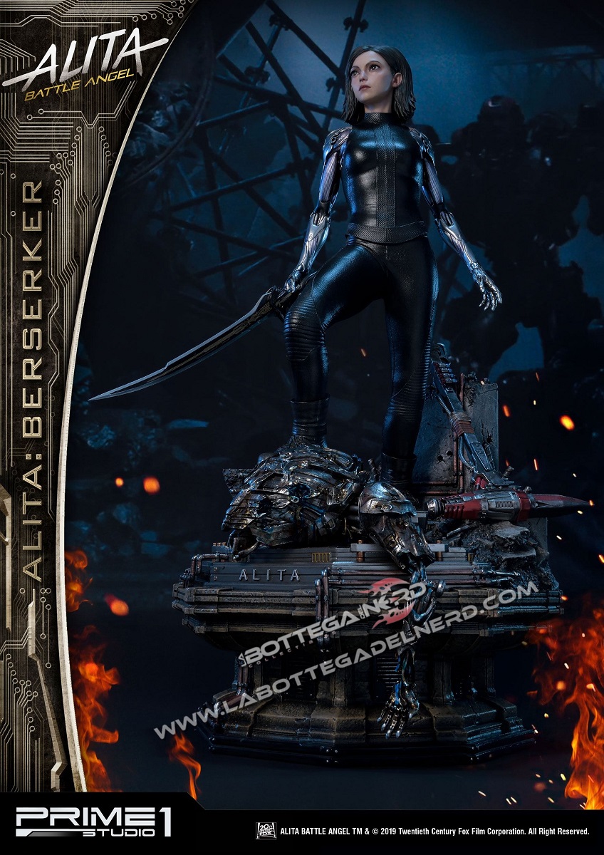 Alita: Battle Angel - Statua 1/4 Alita Berserker 64cm - immagine 2