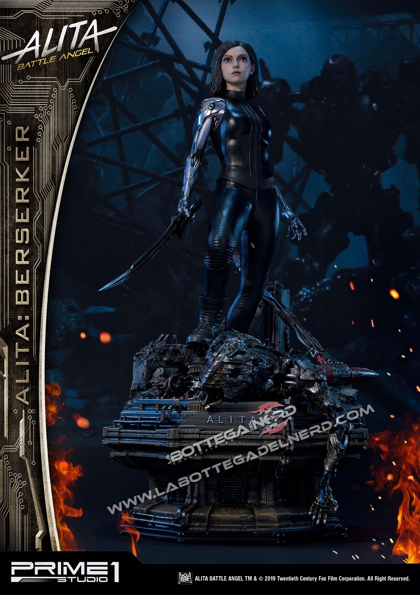 Alita: Battle Angel - Statua 1/4 Alita Berserker 64cm - immagine 3