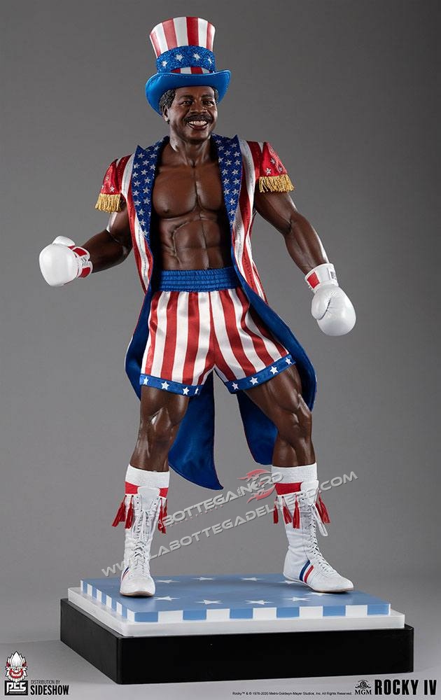Rocky IV - Statue 1/3 Apollo Creed (Rocky IV Edition) 74cm - immagine 3