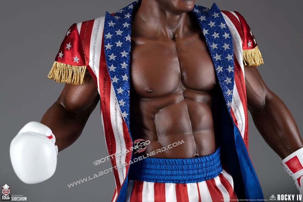 Rocky IV - Statue 1/3 Apollo Creed (Rocky IV Edition) 74cm - immagine 7