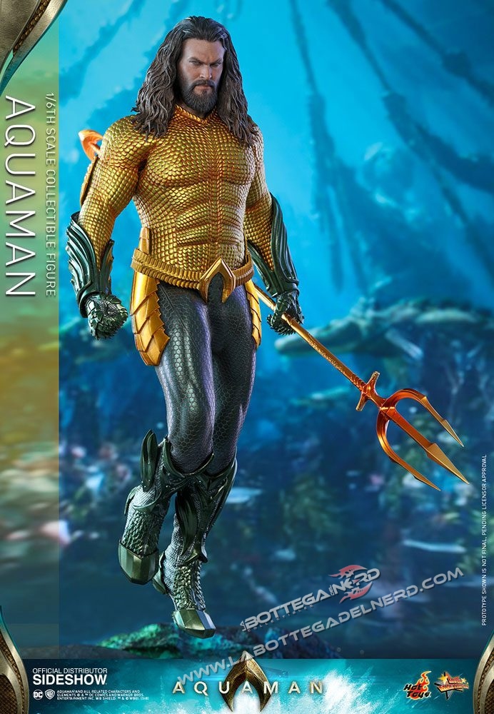 Aquaman - Masterpiece Action Figure Aquaman 33cm - immagine 5