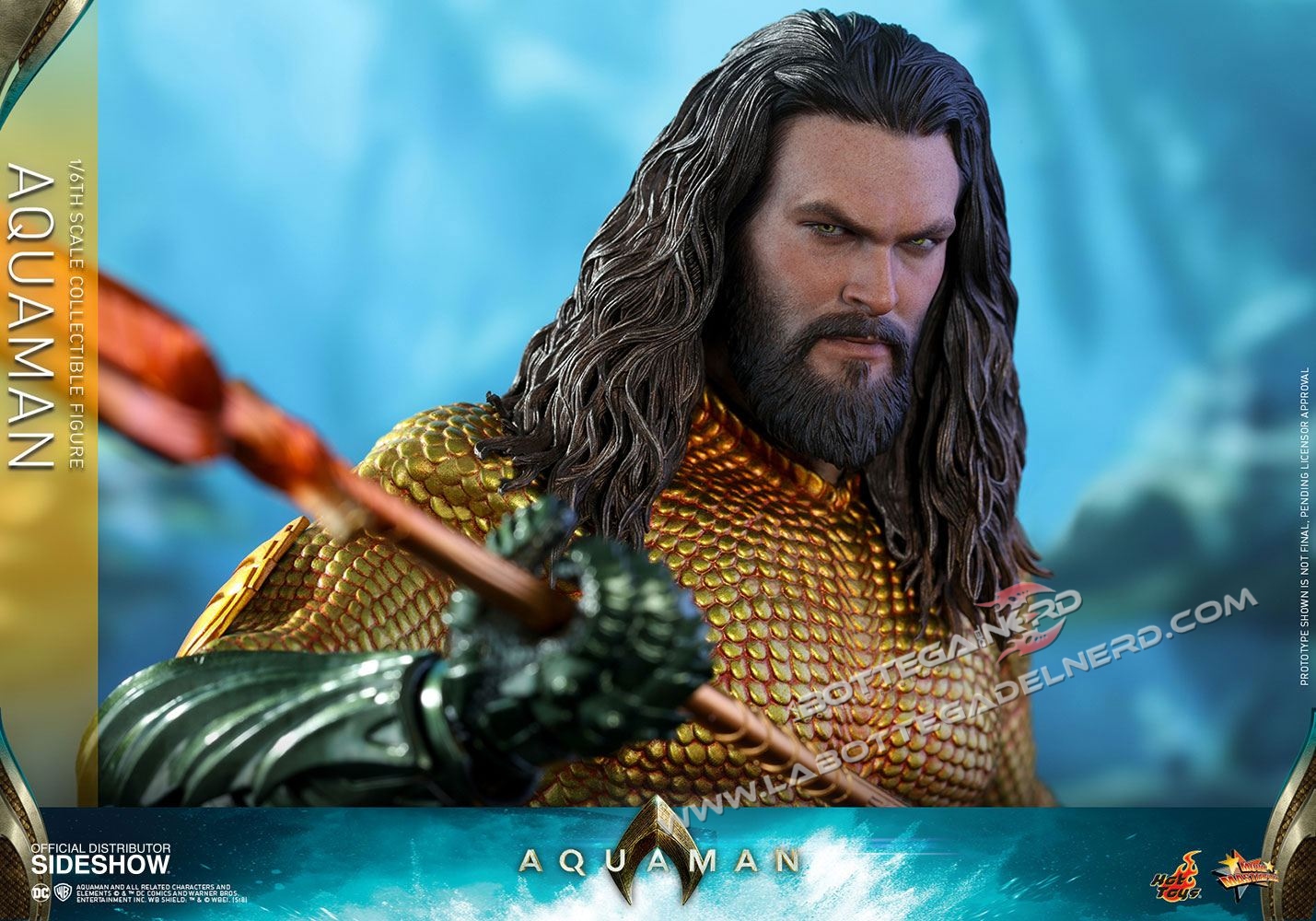 Aquaman - Masterpiece Action Figure Aquaman 33cm - immagine 3