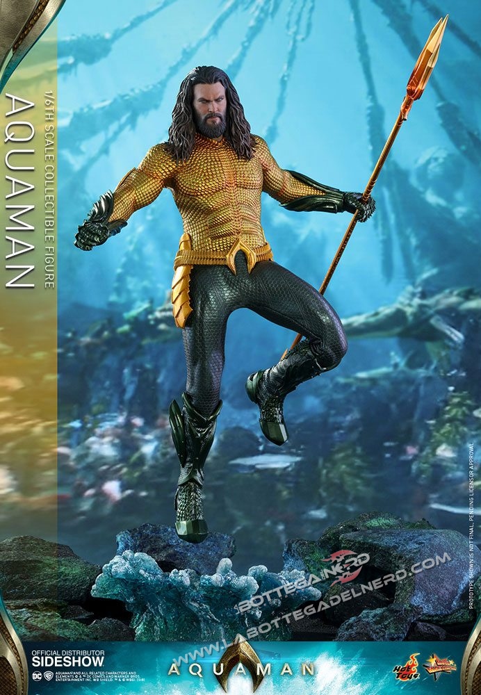 Aquaman - Masterpiece Action Figure Aquaman 33cm - immagine 2