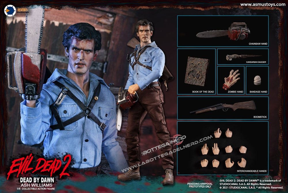 The Evil Dead II - Action Figure 1/6 Ash Williams 32cm - immagine 9