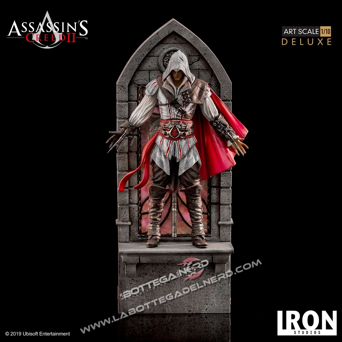 Assassin's Creed II - Statua 1/10 Ezio Auditore Deluxe 31cm - immagine 3