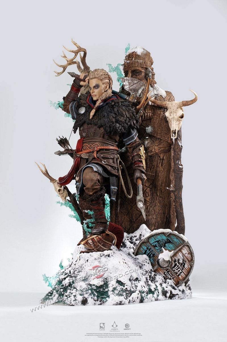 Assassin´s Creed: Valhalla - Statue 1/4 Animus Eivor 80cm - immagine 6