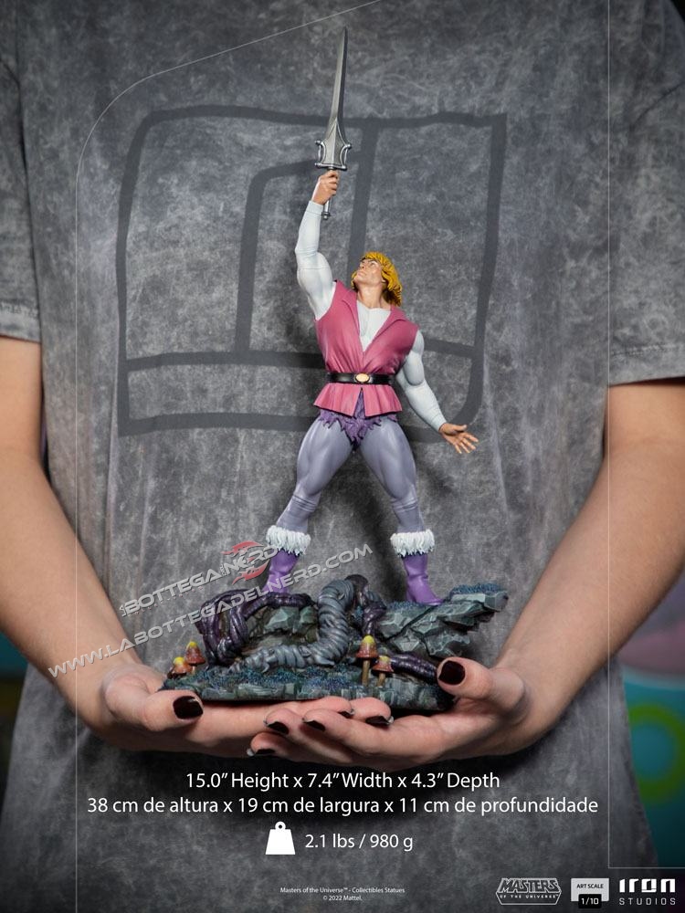 Masters of the Universe - Art Scale Statue 1/10 Prince Adam 38cm - immagine 7