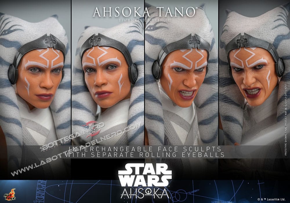Star Wars: Ahsoka - Action Figure 1/6 Ahsoka Tano 28cm - immagine 10