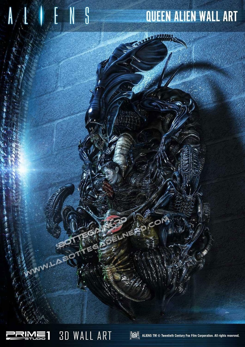 Aliens - 3D Wall Art Queen Alien - immagine 5