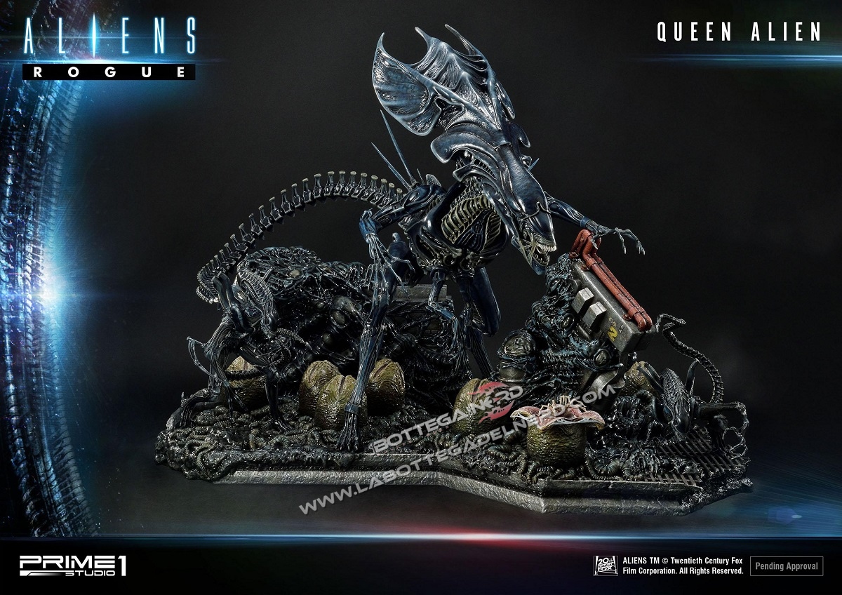 Aliens - Premium Masterline Statua Queen Alien Battle Diorama 71cm - immagine 2